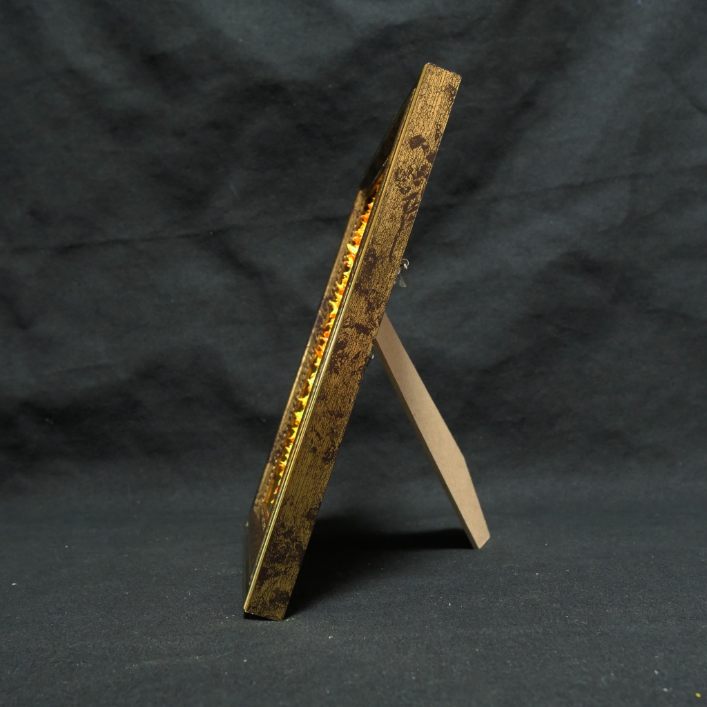 油絵 ミニ絵画 油彩画 【ミモザ】 絵画 原画