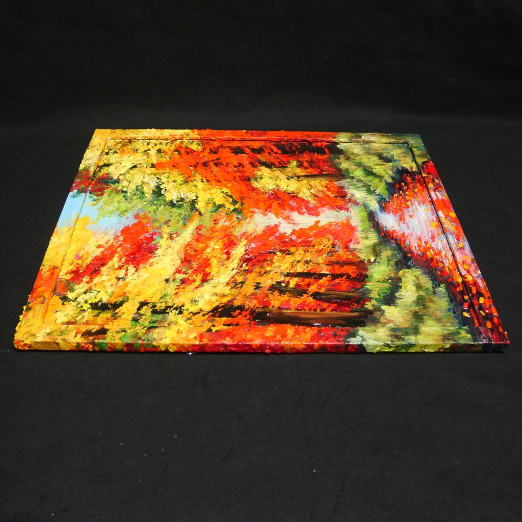 油絵 油彩 油彩画 絵 絵画【巡る季節】