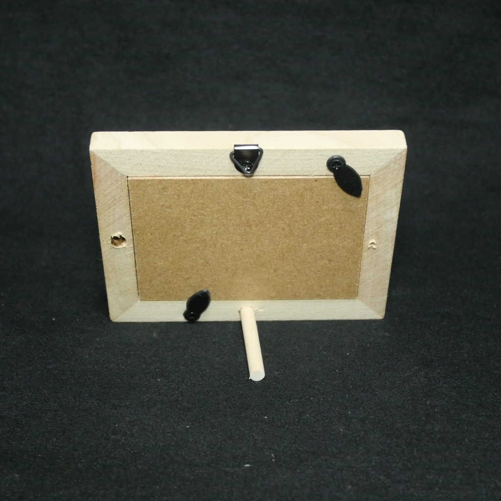 【原画】手描き 油絵「ミモザ」額縁付き ミニサイズ