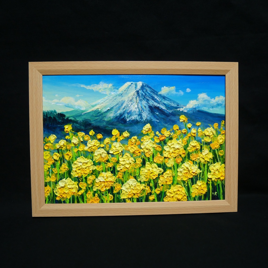 【一点物】黄金の夜明け 〜希望の息吹〜|油絵 絵画 原画 インテリア 風景画 モダンインテリア・新築祝い・開店祝いにも