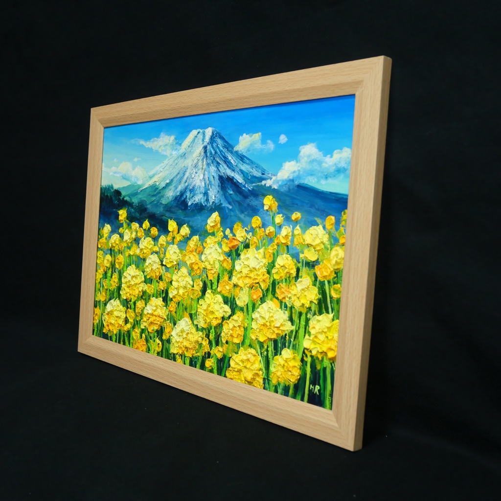 【一点物】黄金の夜明け 〜希望の息吹〜|油絵 絵画 原画 インテリア 風景画 モダンインテリア・新築祝い・開店祝いにも