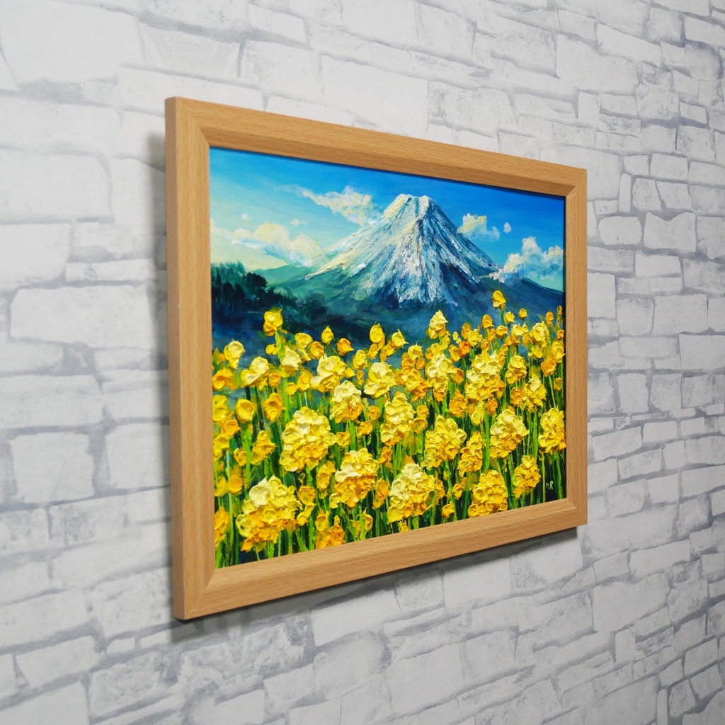 【一点物】黄金の夜明け 〜希望の息吹〜|油絵 絵画 原画 インテリア 風景画 モダンインテリア・新築祝い・開店祝いにも