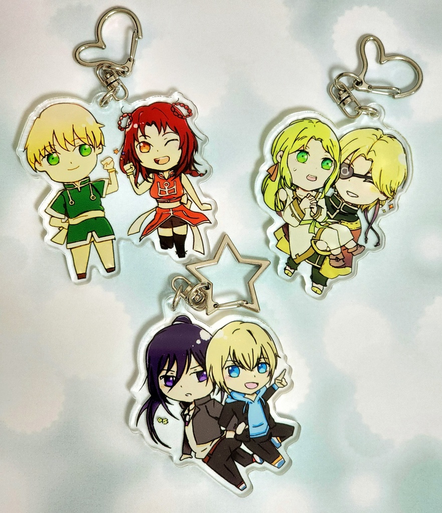 クジラの子らは砂上で歌う アクリルキーホルダー