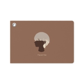 ショート×インナーカラーのパスケース