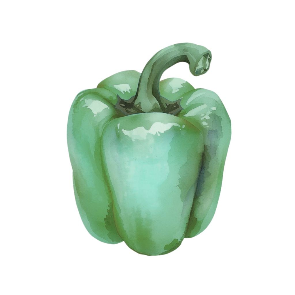 水彩風 野菜シリーズ イラストセット(全10種)|アンティーク調・可愛いクリップアート(PNG)