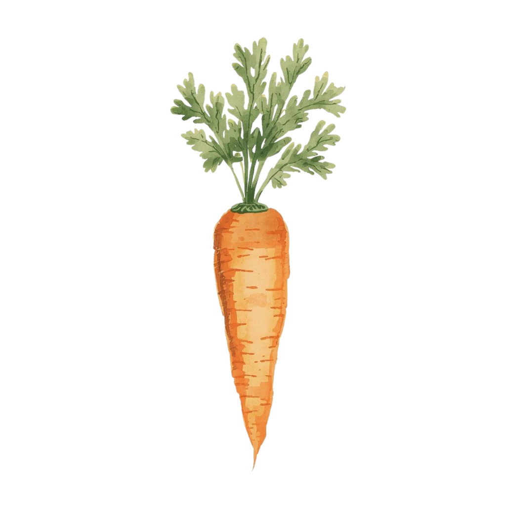 水彩風 野菜シリーズ イラストセット(全10種)|アンティーク調・可愛いクリップアート(PNG)