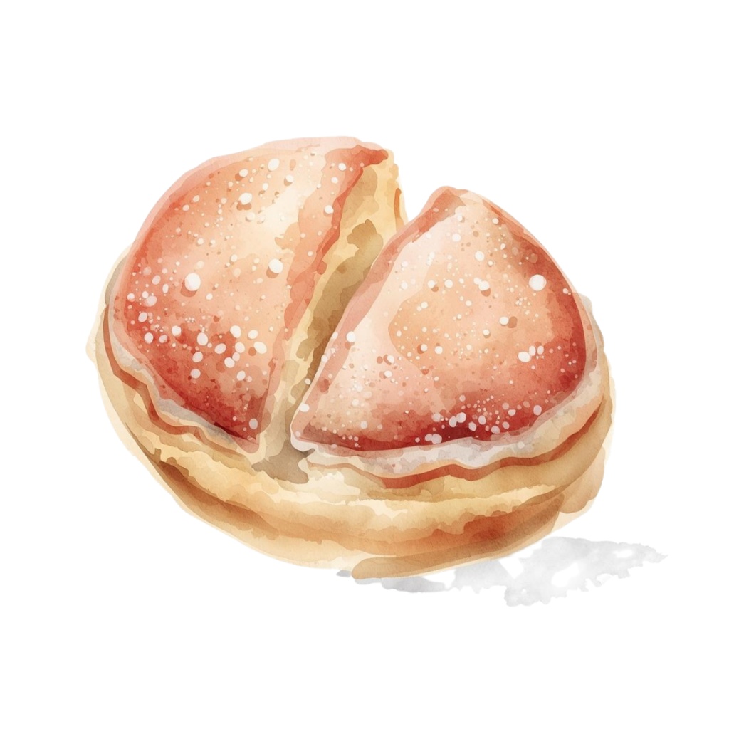 水彩風 パンシリーズ イラストセット(全12種)|アンティーク調・可愛いベーカリークリップアート(PNG)