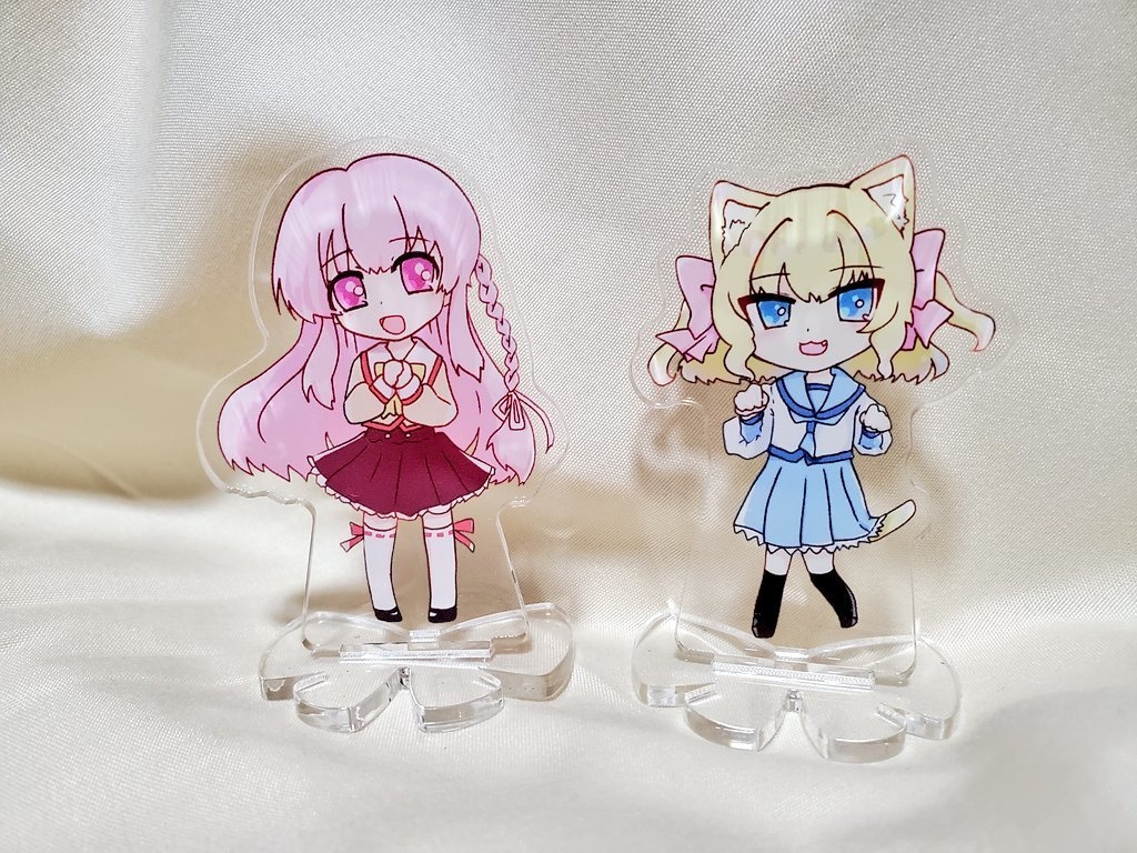 星愛＆れもん ミニアクリルスタンド