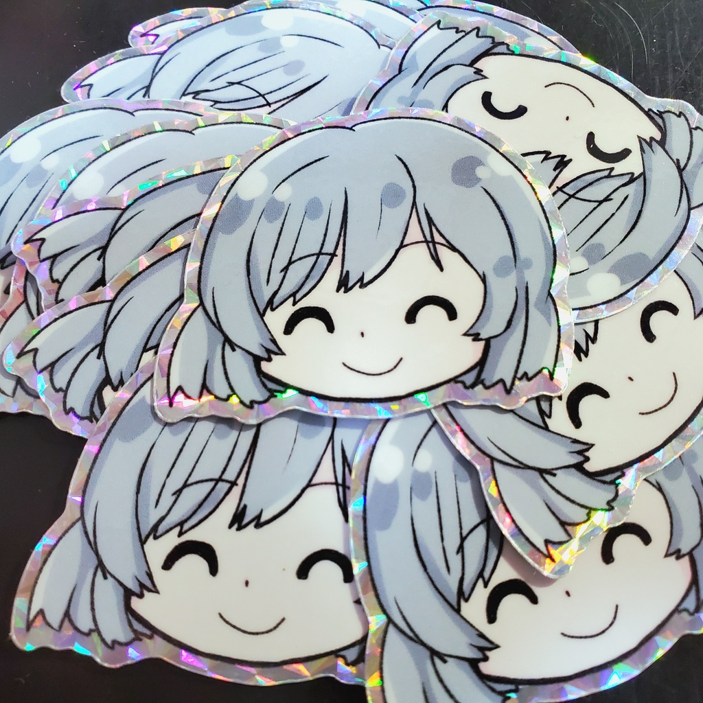 りおりおのキラキラシール