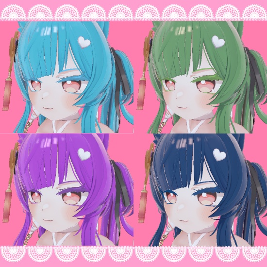 イチゴ用 眉・まつげカラーマスク