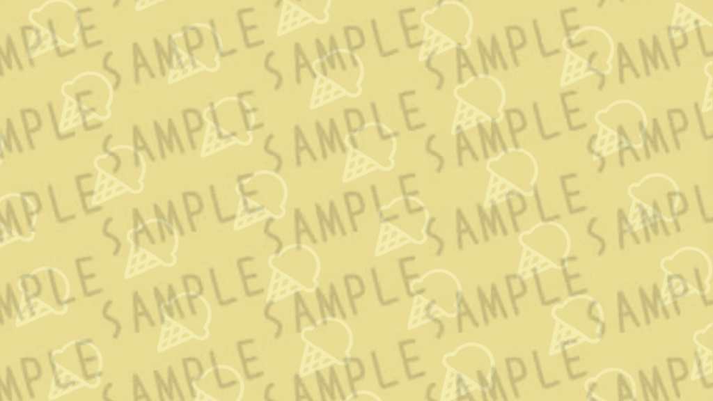 【無料配布】アイス柄の背景素材