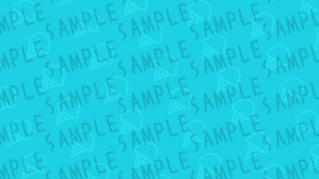 【無料配布】アイス柄の背景素材