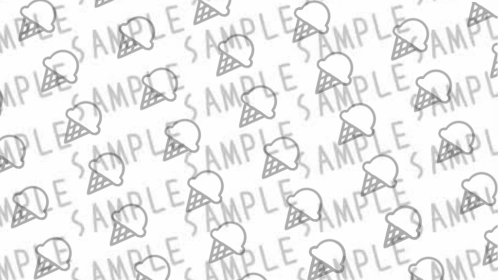 【無料配布】アイス柄の背景素材