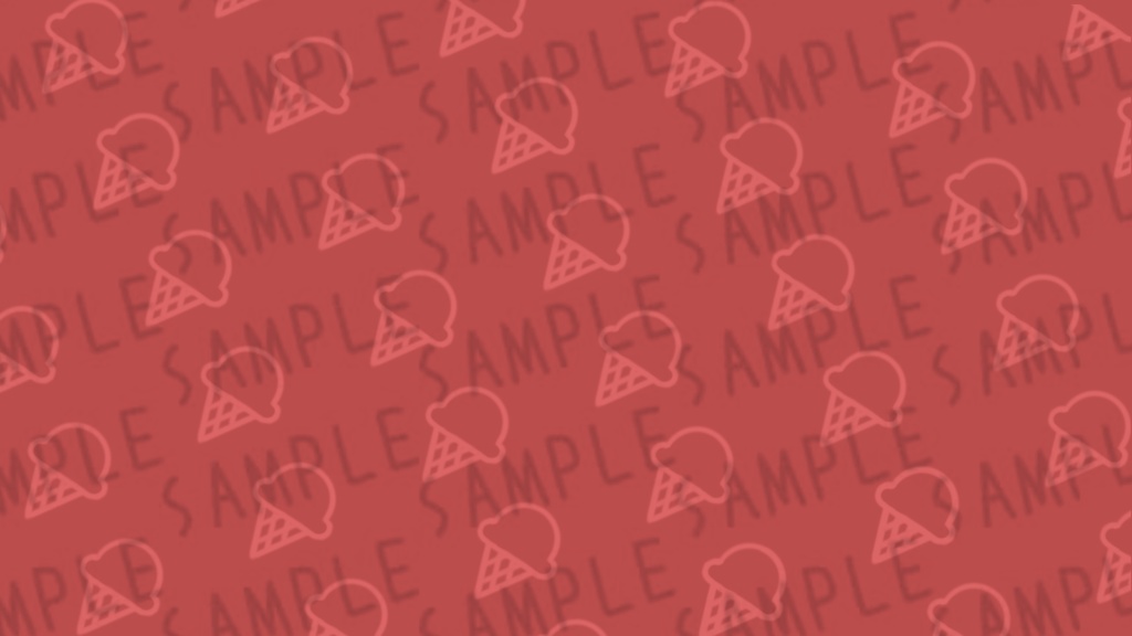 【無料配布】アイス柄の背景素材