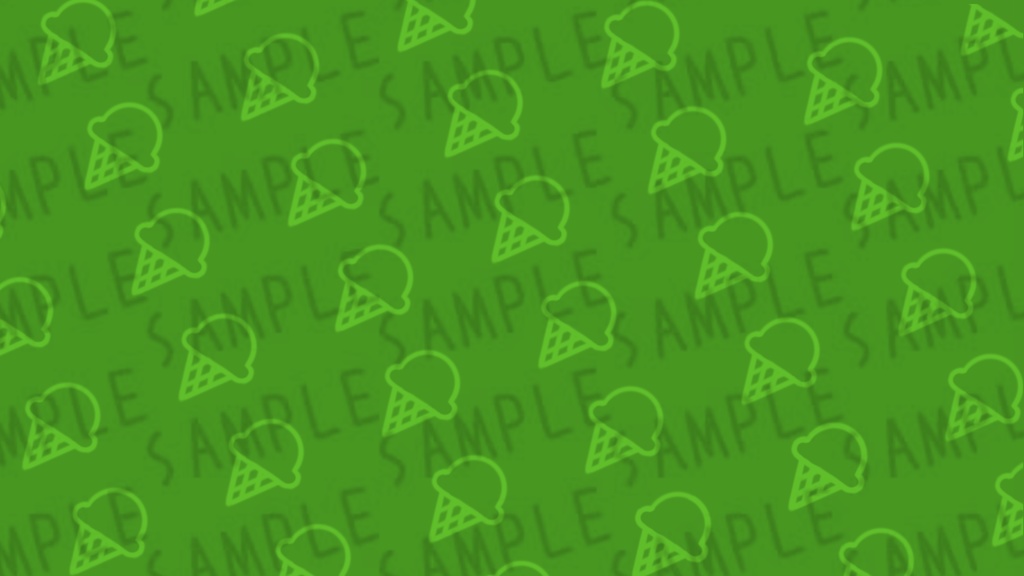 【無料配布】アイス柄の背景素材