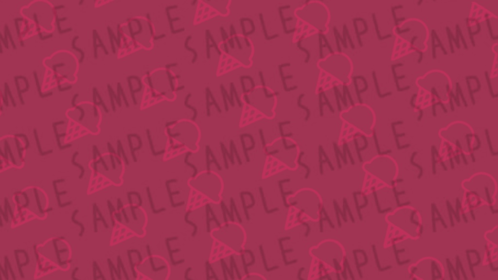 【無料配布】アイス柄の背景素材