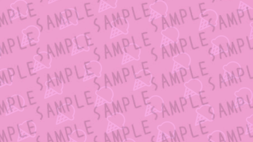 【無料配布】アイス柄の背景素材