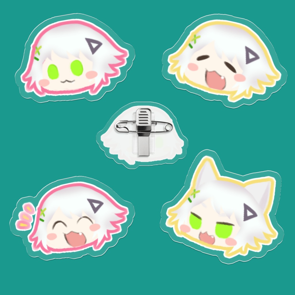 みにザク! アクリルバッジ (全4種類)