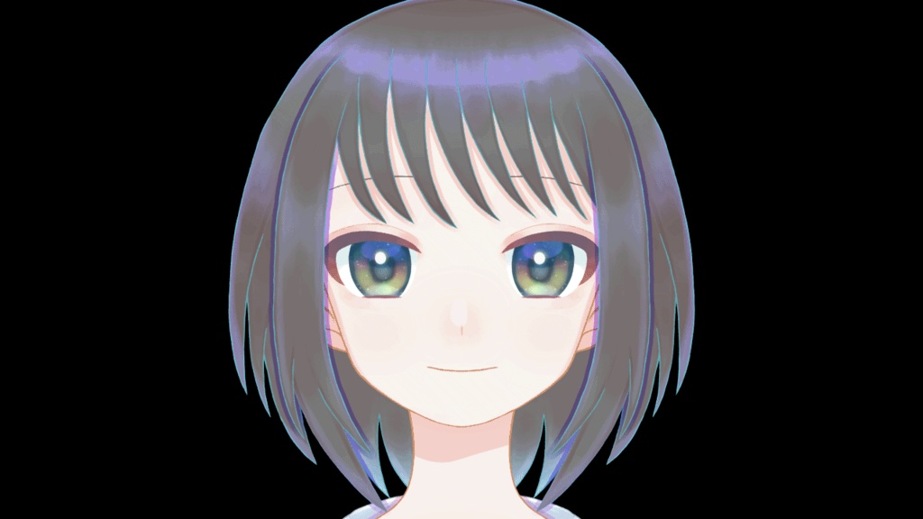 【VTS対応】瞳が光る!瞳色変化!【PSD付】