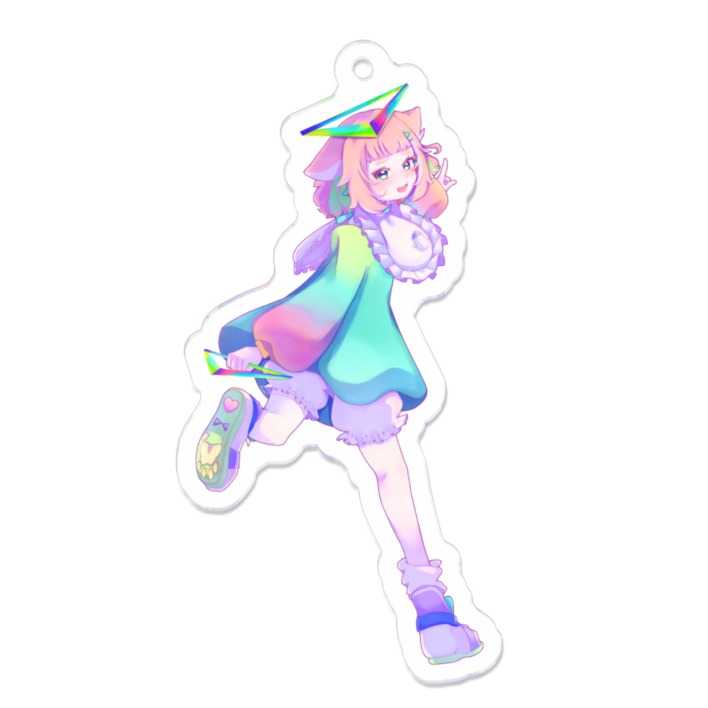 NEOザクちゃん一緒にあそぼ!アクリルキーホルダー