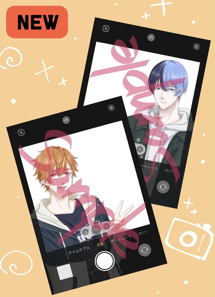 【DRF2023再販】冬彰クリアポストカード