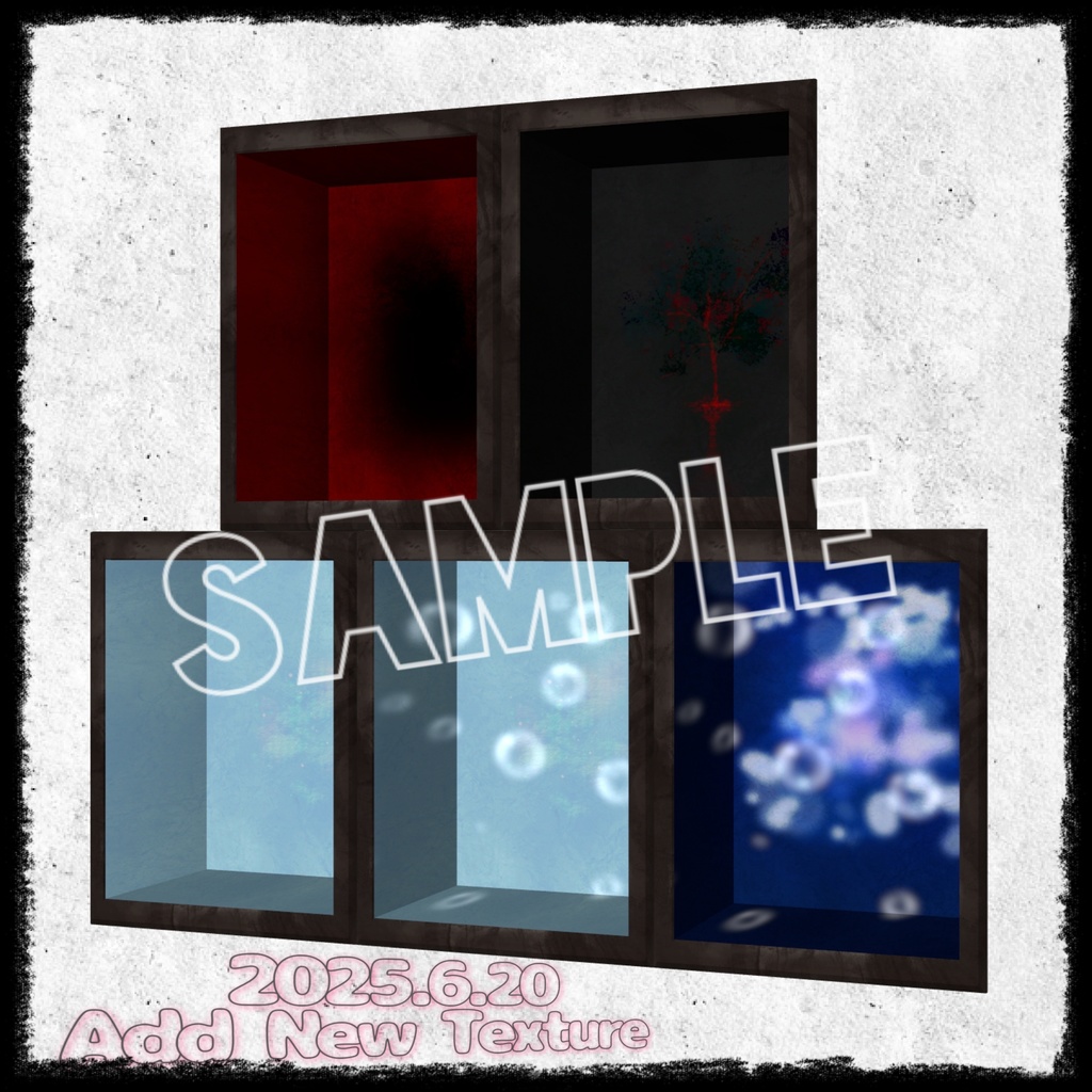 【アバター用ギミック付き】異空間絵画【MA対応】