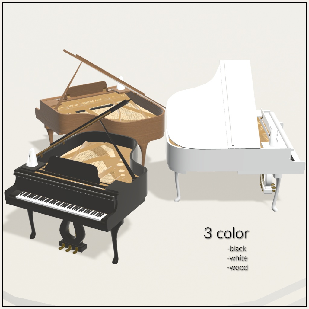 【自動演奏機能搭載】SCD_GrandPiano【早期購入特典付き】