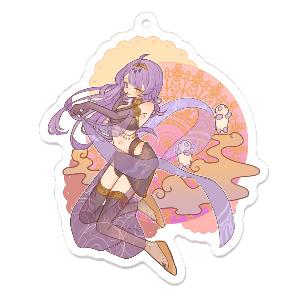 アラビア衣装アクキー