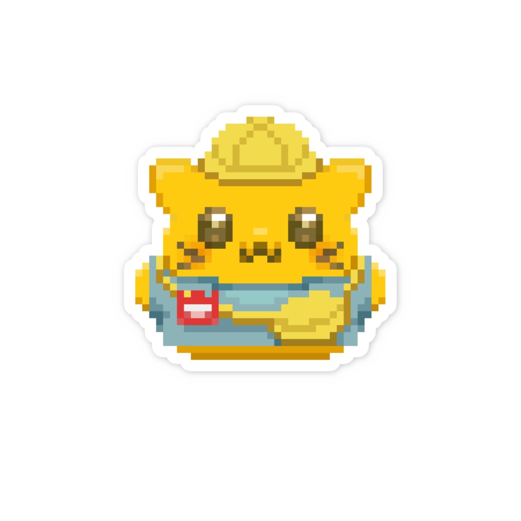 Blobcat_ようちえんステッカー