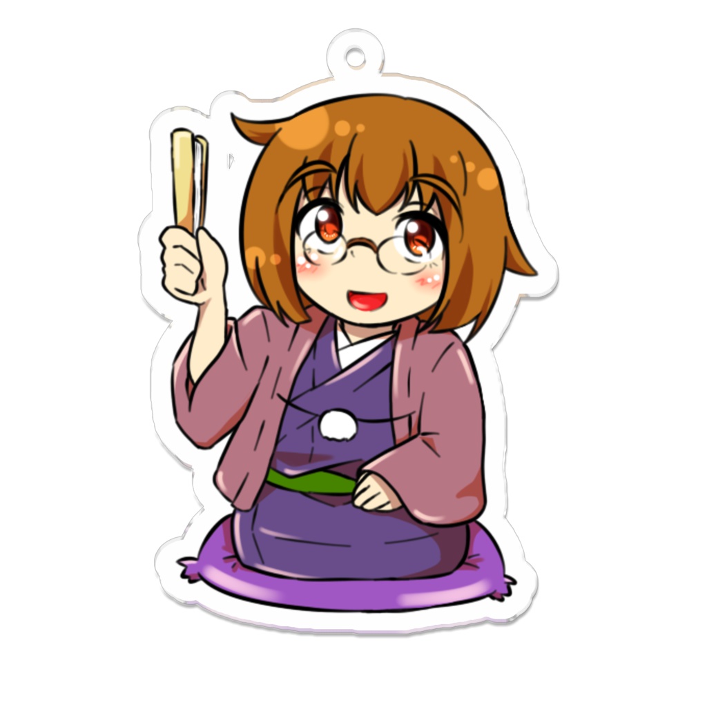 雫アクリルキーホルダー