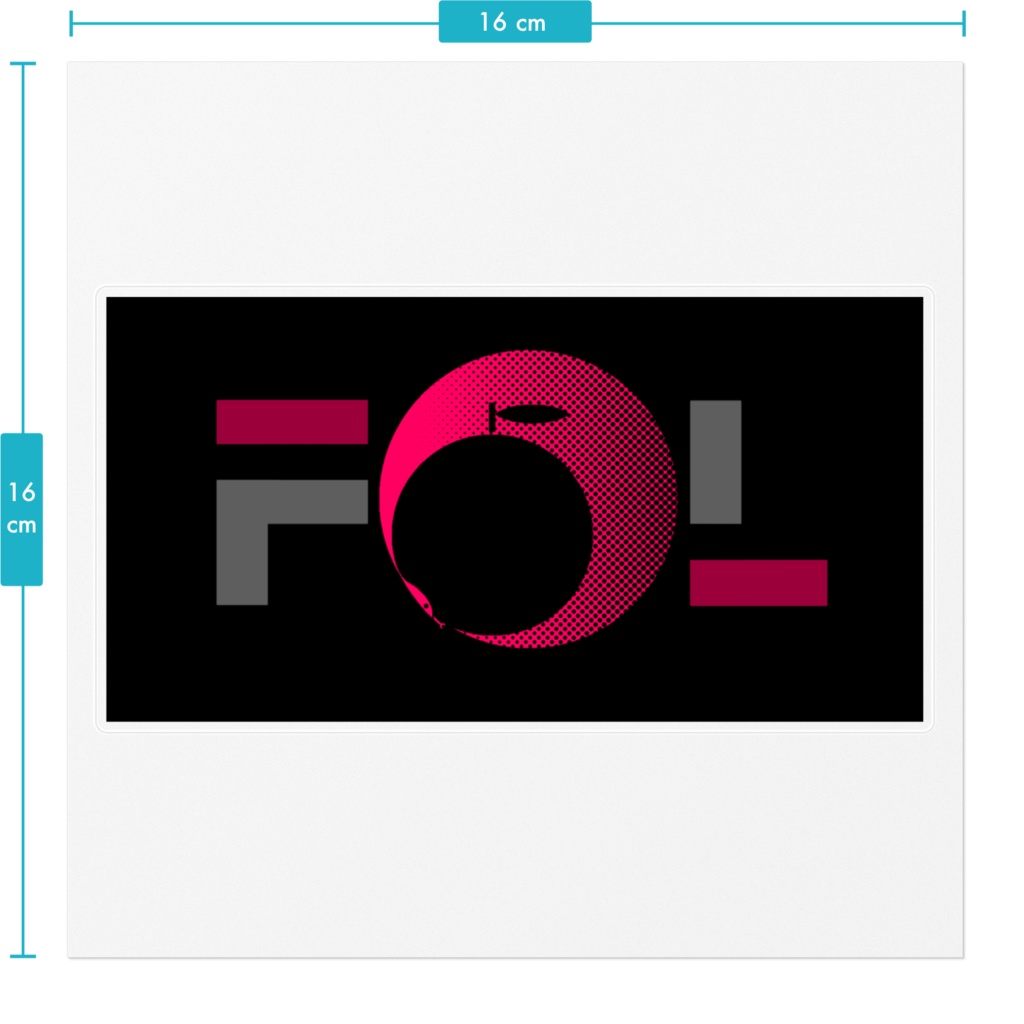 FOL sticker (2 types)