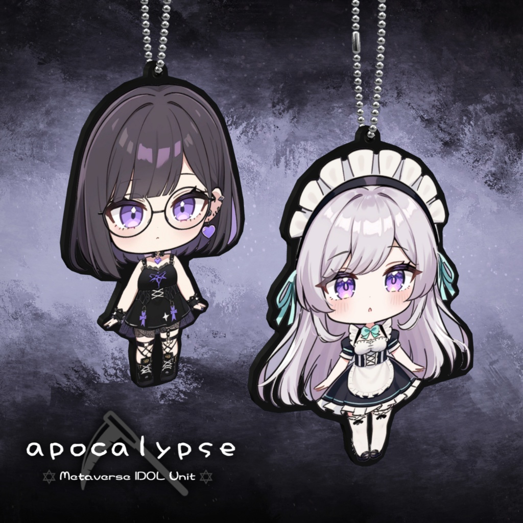 あぽかりぺんらいと&ラバーストラップ