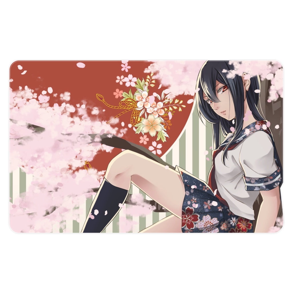 桜と咲夜ICカードステッカー
