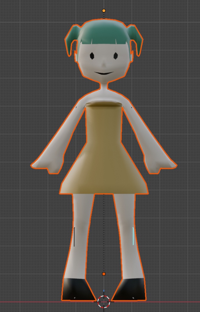 SimpleHimawari 3Dモデルキャラ（可動）