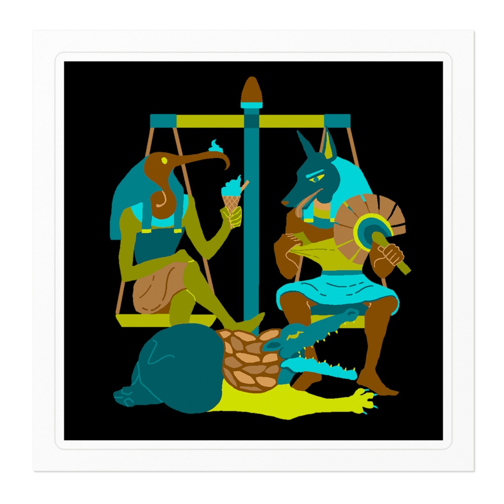 ステッカー 休憩中