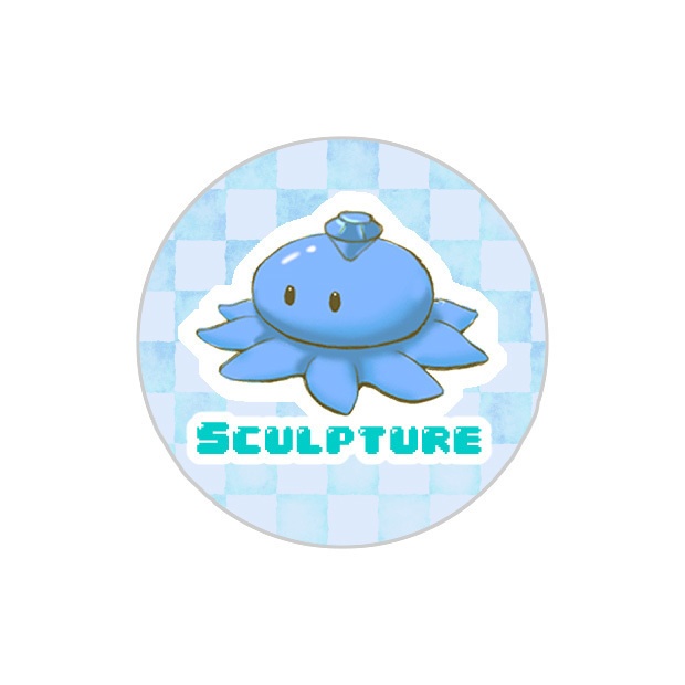 タコエッグ　缶マグネットB（SCULPTURE）