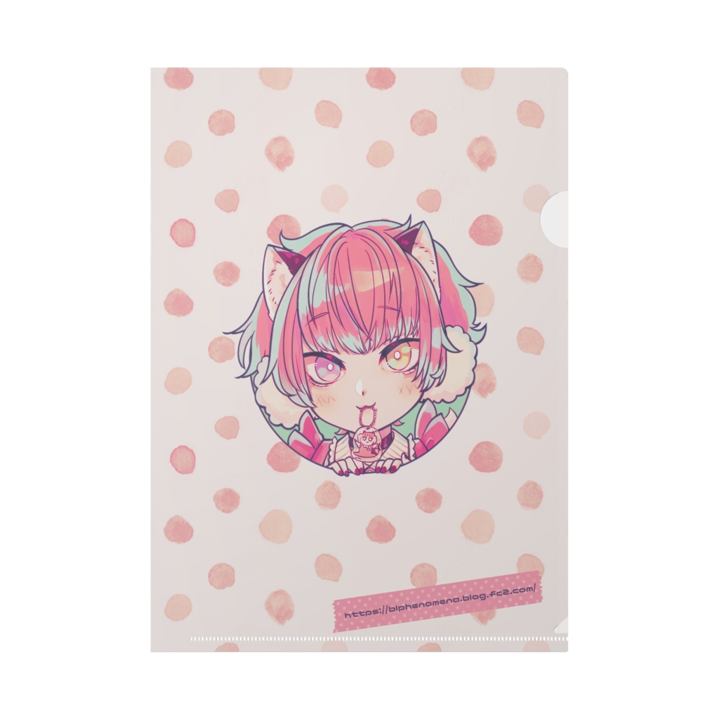 店員あめとかいぬし クリアファイル