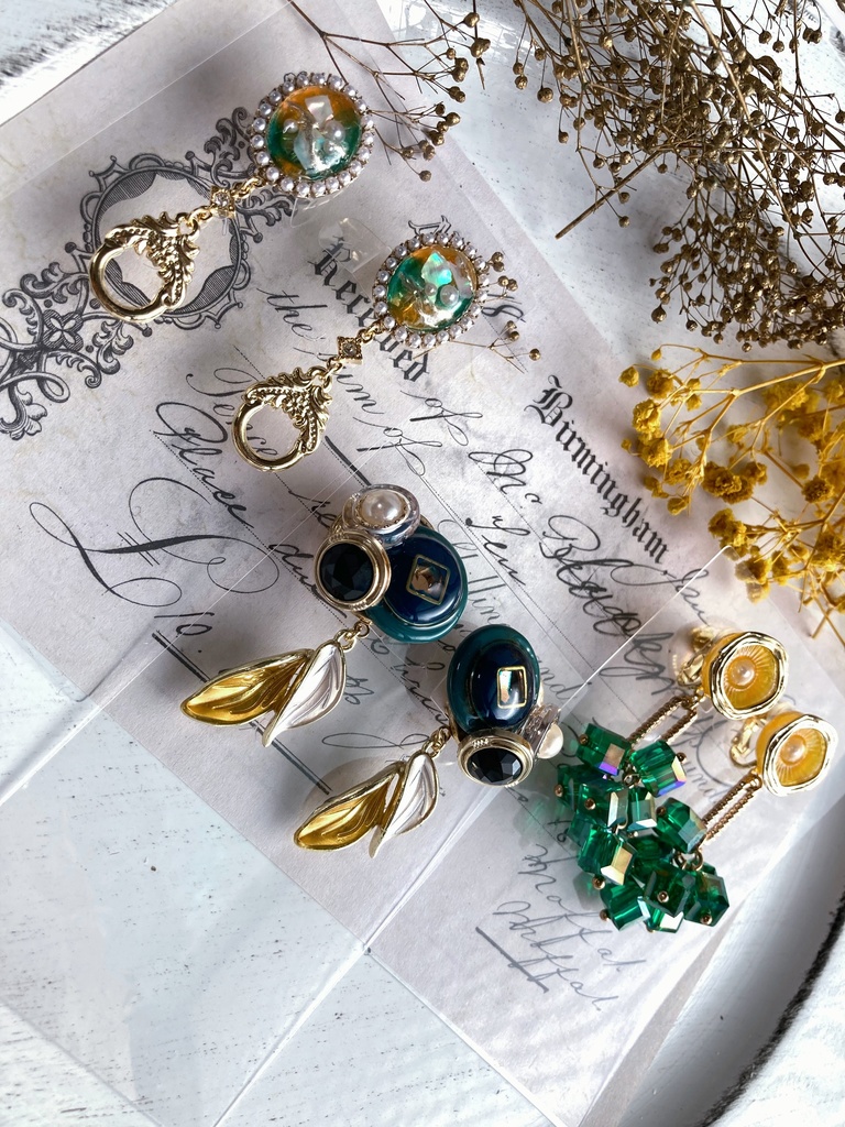 刀剣乱舞/桑名江イメージイヤリング