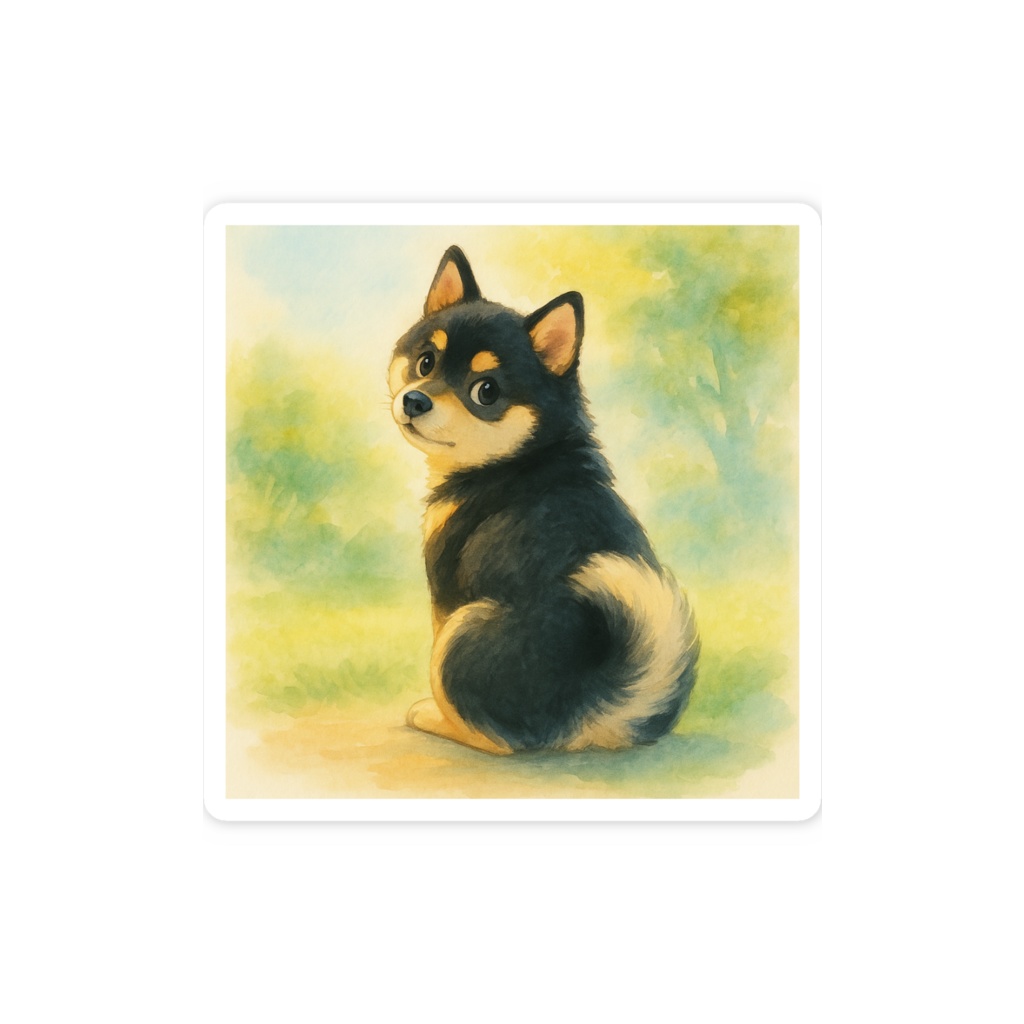 ⦅振り向きくろまる⦆