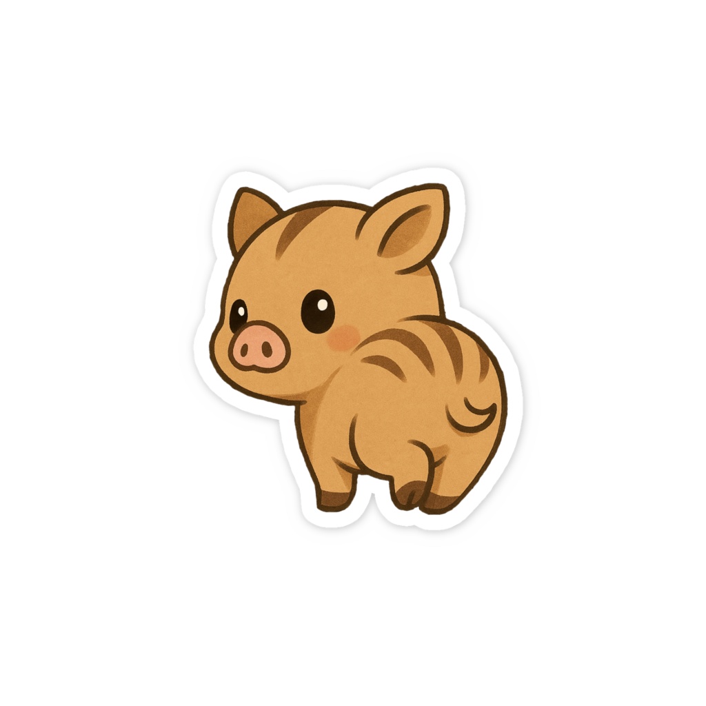 ⦅振り向きうりぼう⦆