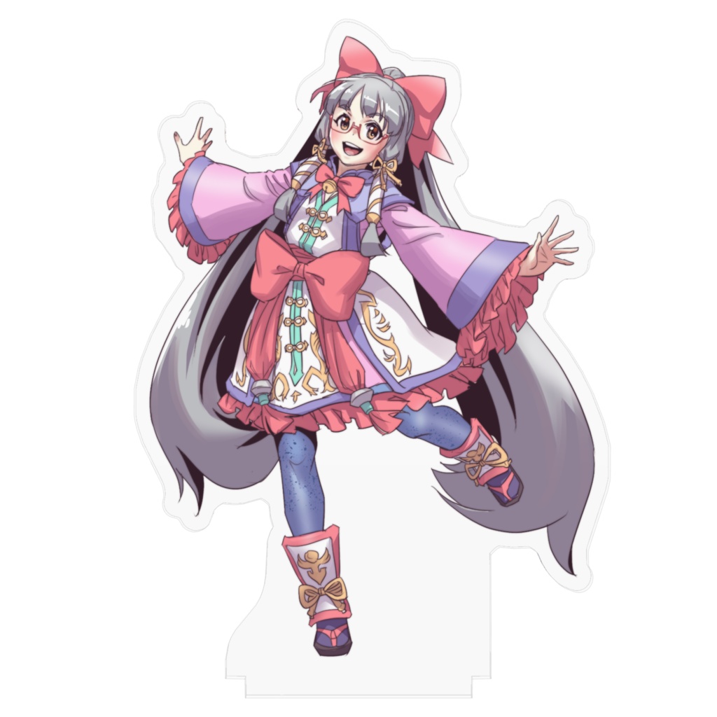 はるさきみるく『春告紅華』アクリルフィギュアスタンド