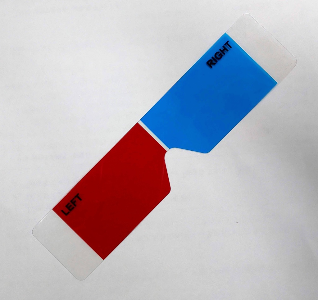 【猫顔M】シルクスクリーンアナグリフ3DTシャツ【0020】