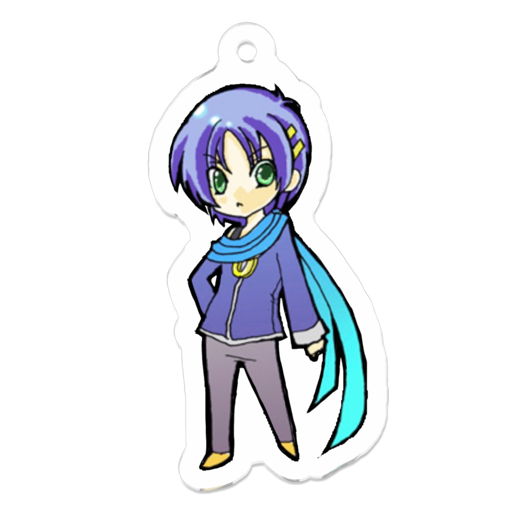 擬人化マグネットボンバーアクキー