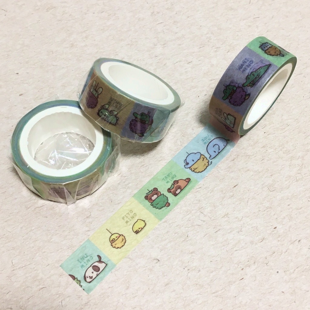 【3種セット】マスキングテープ-青木たつや×カフェ