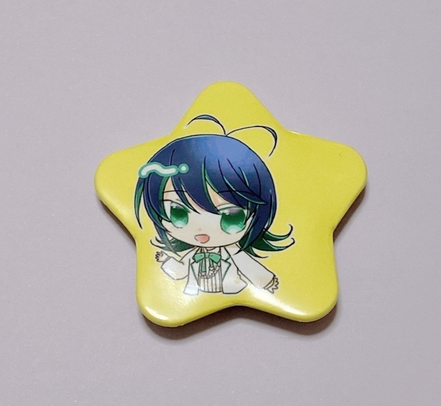 海晴星缶バッチ