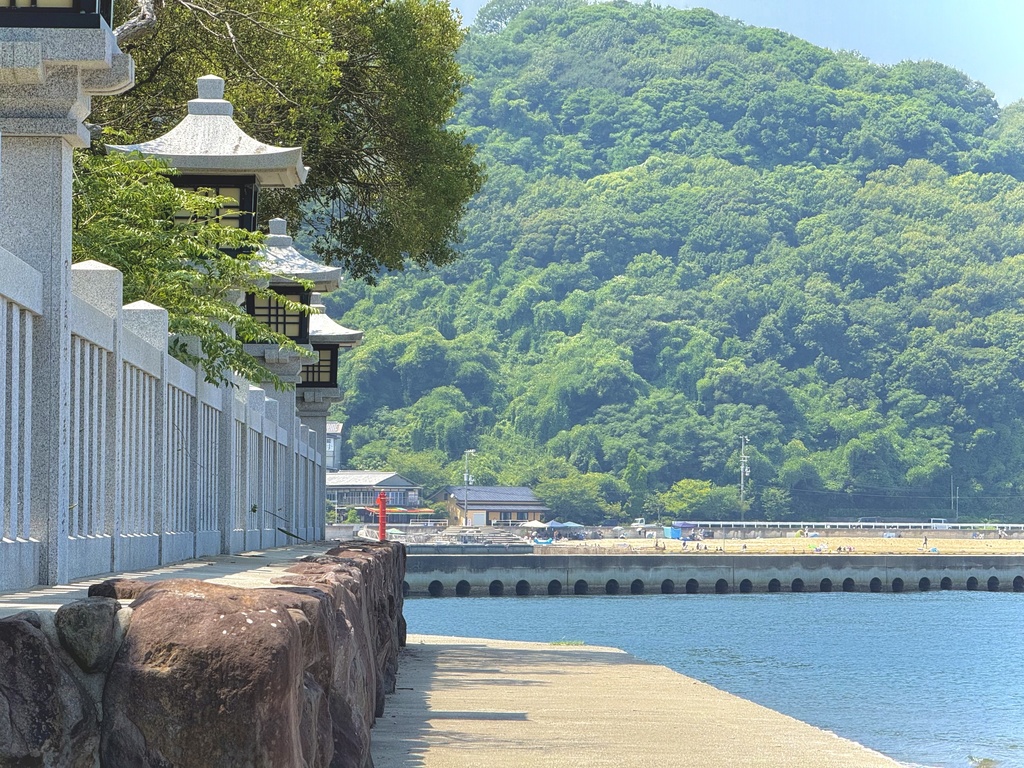 アニメ風・海辺の日本背景素材セット(5枚)