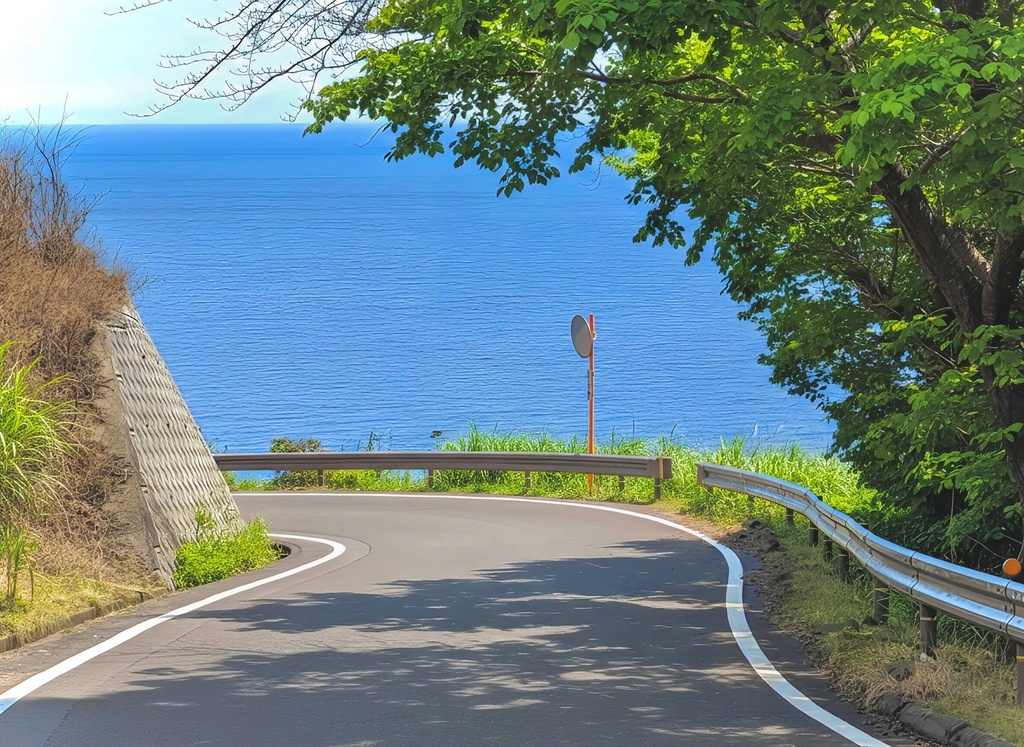 アニメ風・海辺の日本背景素材セット（5枚）