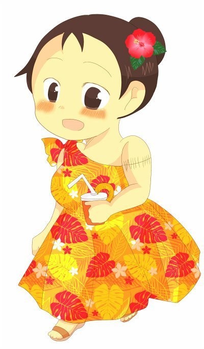 夏の哲くんアクリルキーホルダー