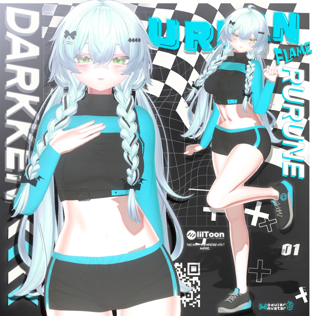 👟 🏙️ Urban Flame 🔥| Compatible with 7 avatars