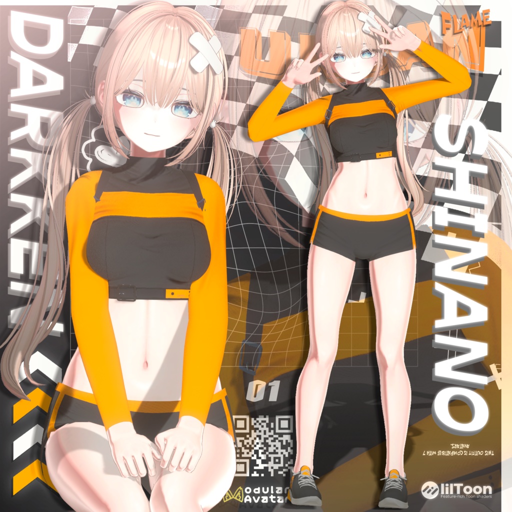 👟 🏙️ Urban Flame 🔥| Compatible with 7 avatars